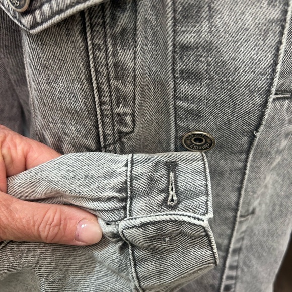 Eleventy Men's Gray Denim Jacket SIZE Large NWOT - Picture 5 of 6